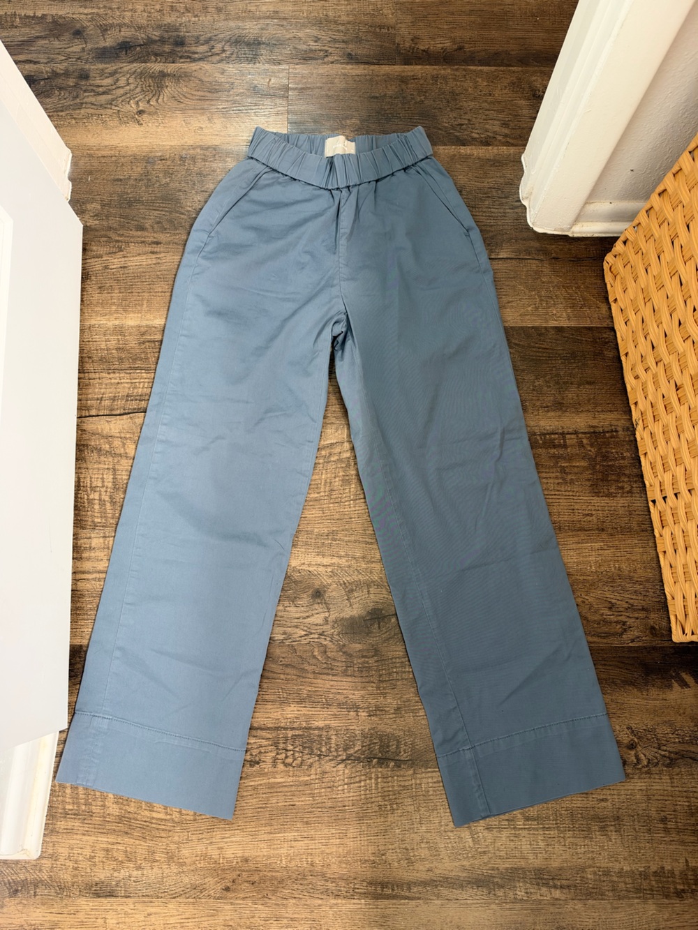 Everlane Women’s Wide Leg Pants in Slate Blue Size 00